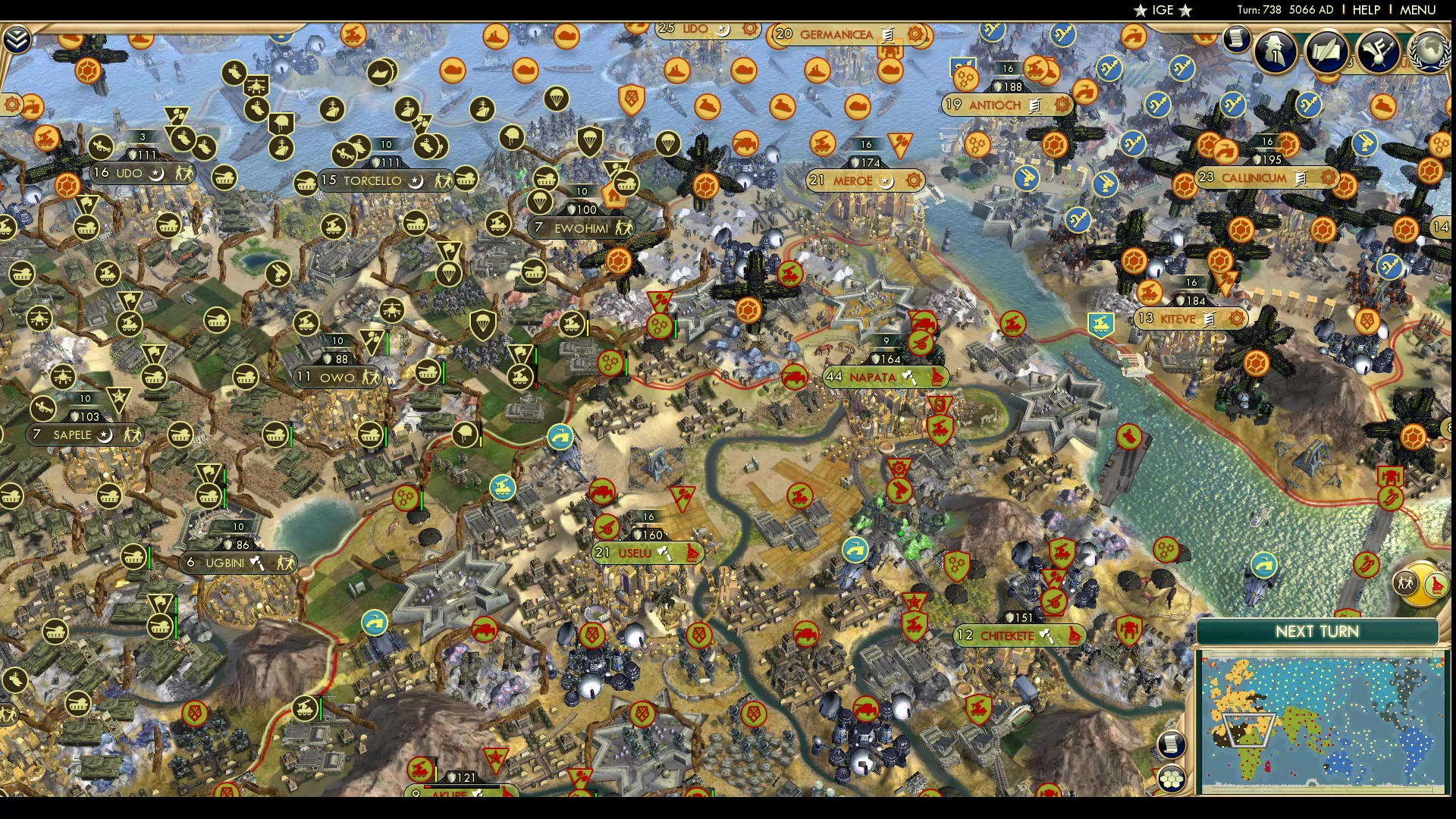 CBR In-Game Screenshot of Saharan Slapfight!