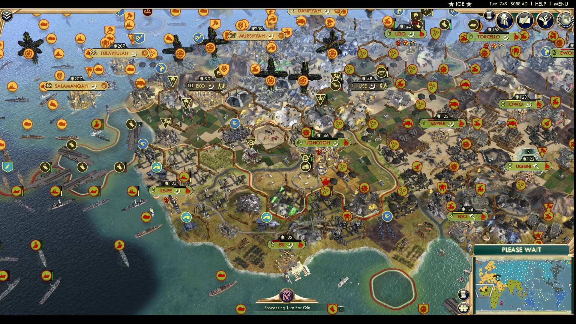 CBR In-Game Screenshot of That’s All, Folks!