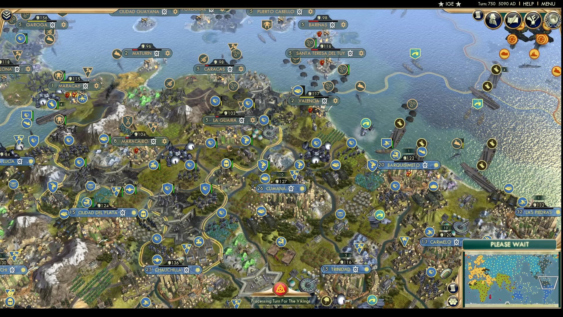 CBR In-Game Screenshot of Orinoco? More like War-inoco