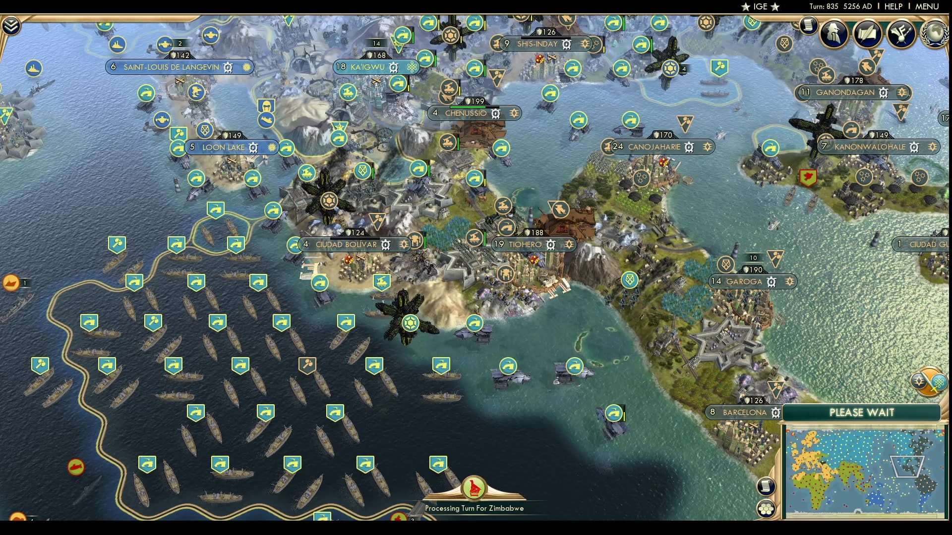 CBR In-Game Screenshot of Theatre of Mexico