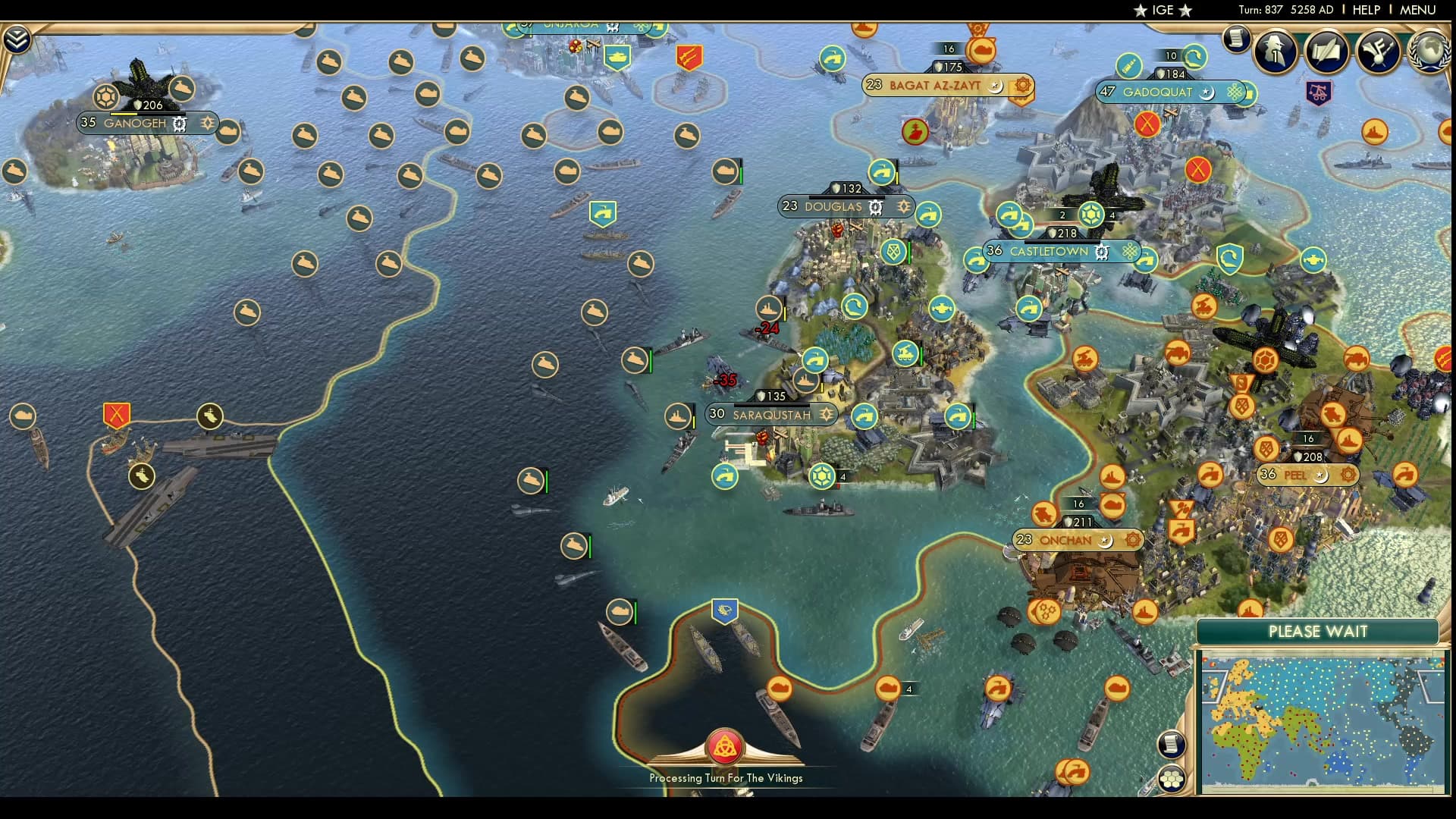CBR In-Game Screenshot of Sunset Invasion