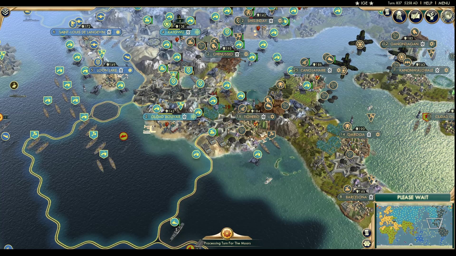 CBR In-Game Screenshot of Journey to the West(ern Hemisphere)