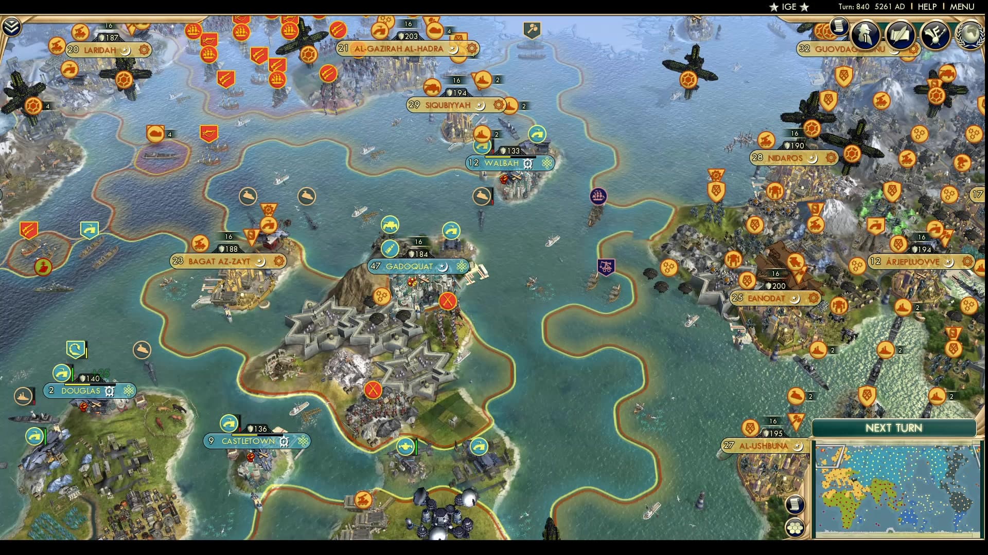 CBR In-Game Screenshot of Mann down