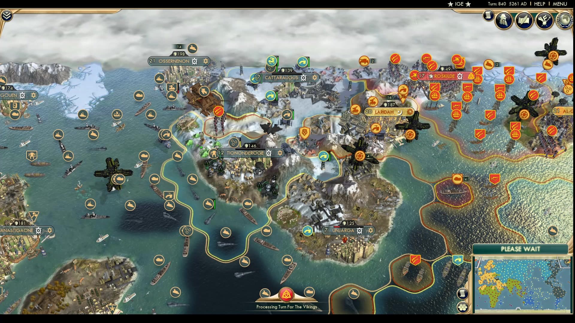 CBR In-Game Screenshot of Grey and Yellow and Red Land
