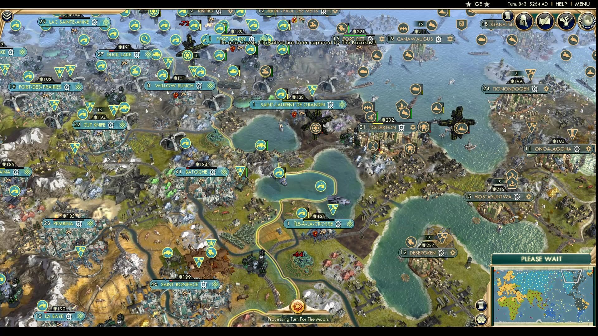 CBR In-Game Screenshot of Battleground States