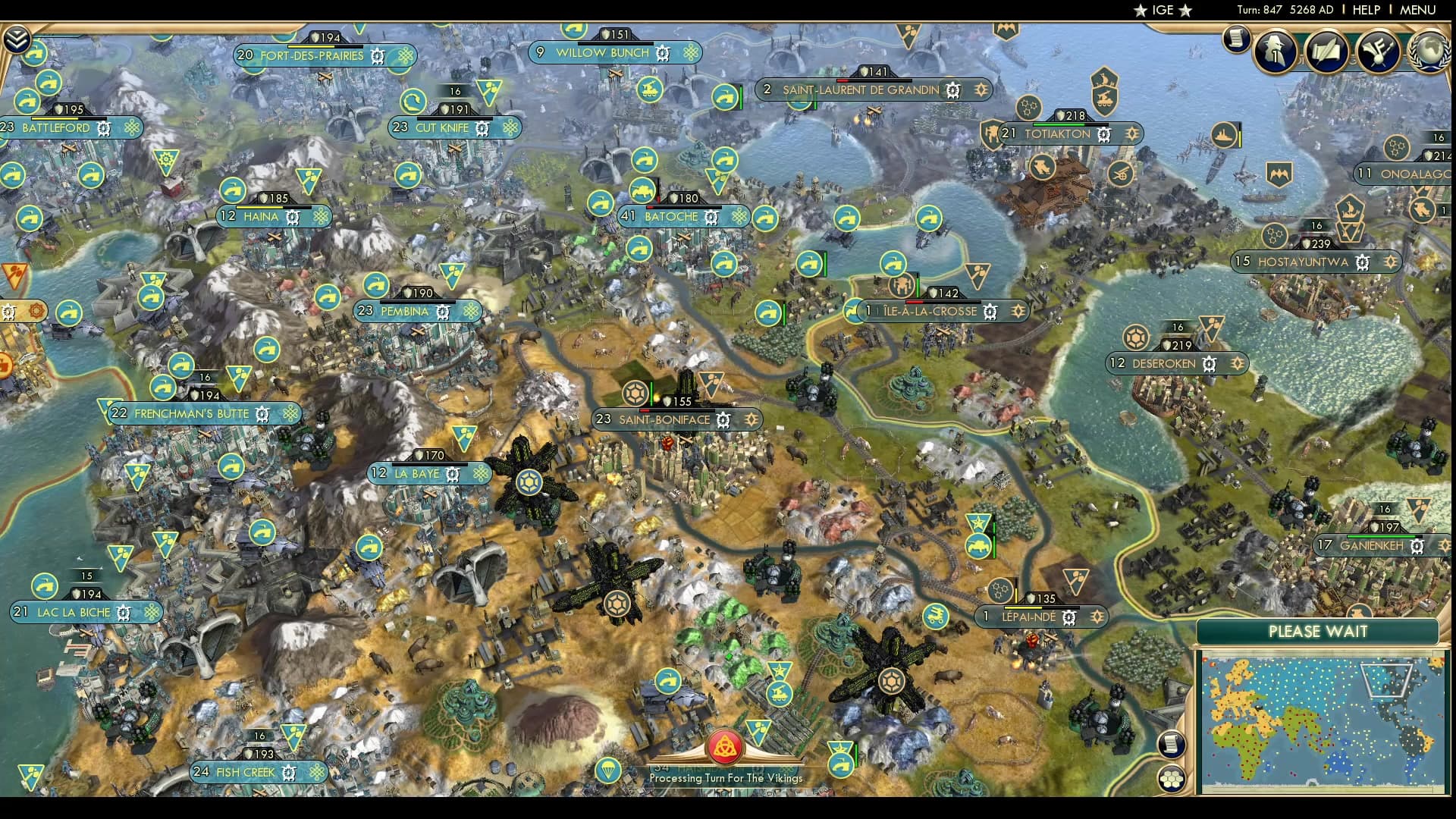 CBR In-Game Screenshot of Battle on a Turtle’s Shell