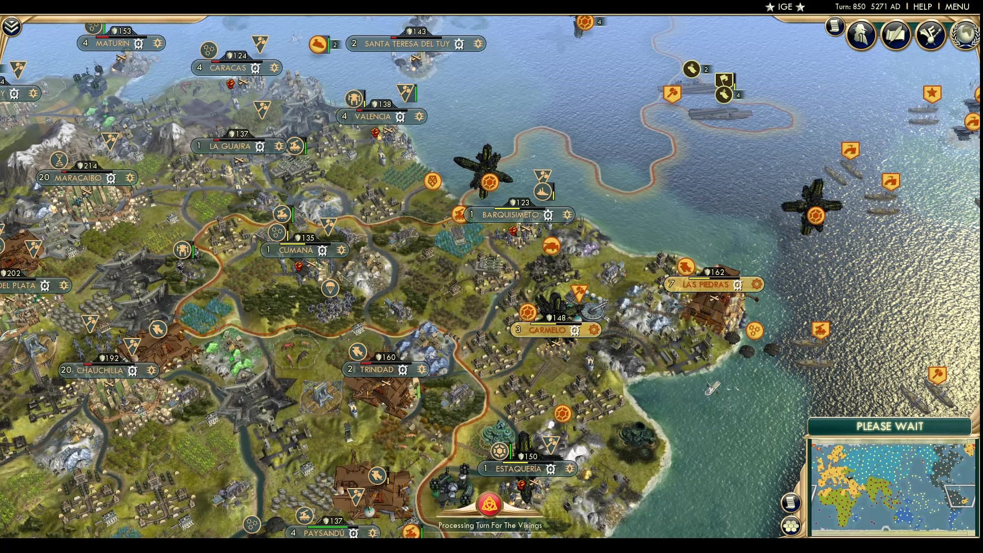 CBR In-Game Screenshot of Cumana I’m Walkin’ ‘ere!