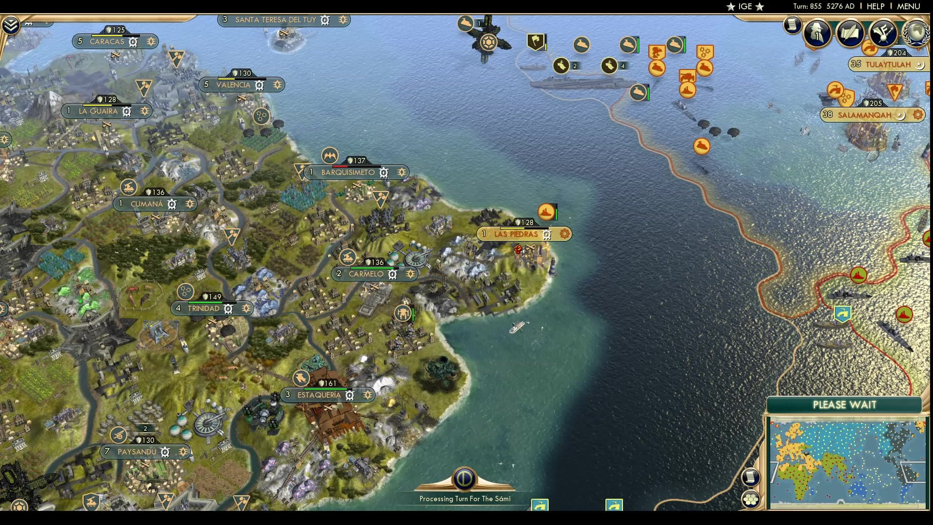 CBR In-Game Screenshot of Ewuare is abandoned