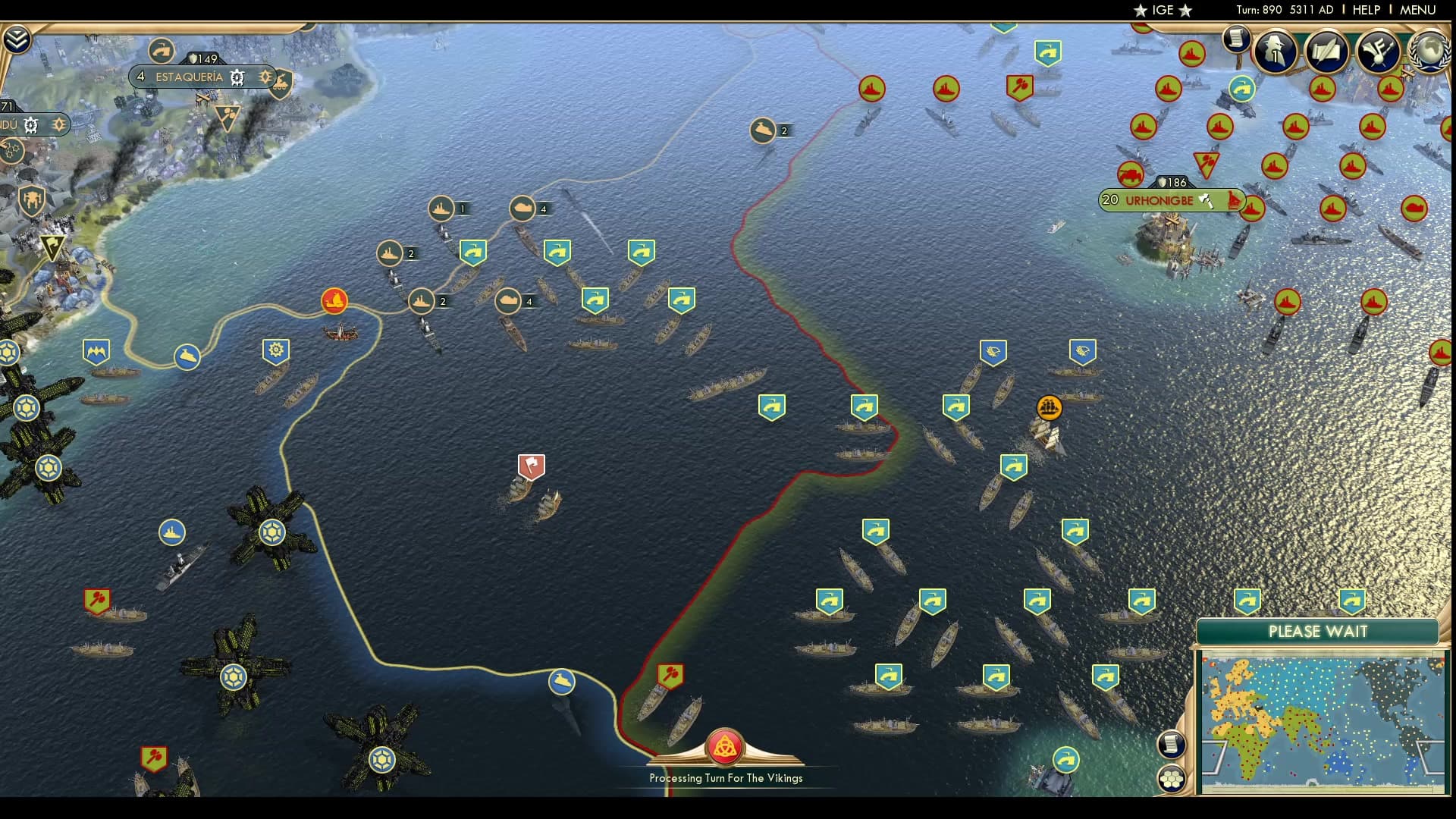 CBR In-Game Screenshot of Hugo-ligopoly