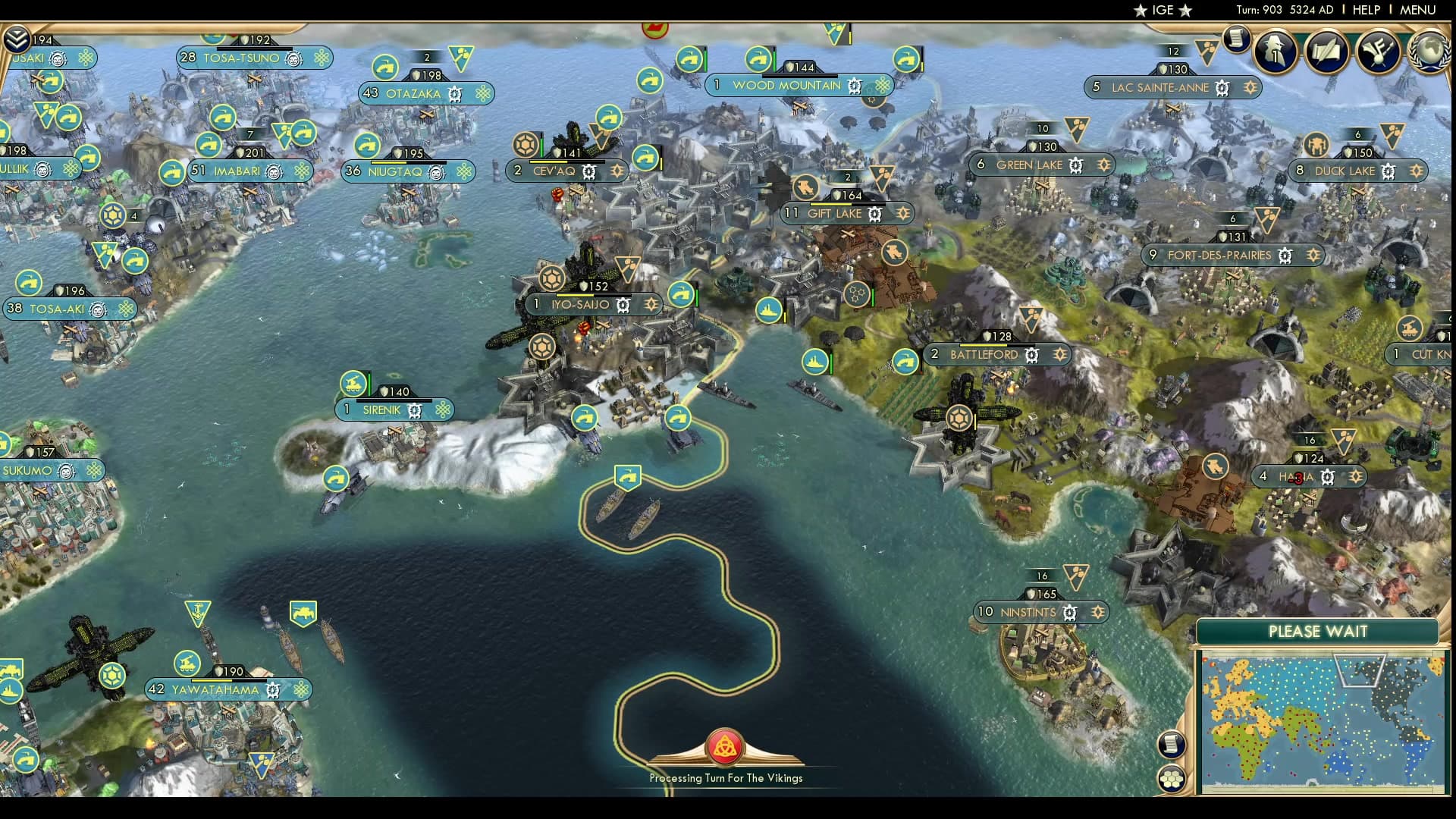 CBR In-Game Screenshot of A hot tundra