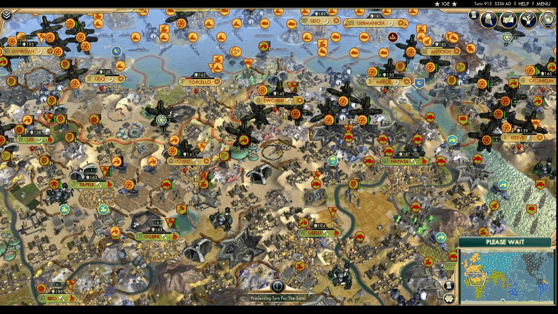 CBR In-Game Screenshot of Comb the desert!