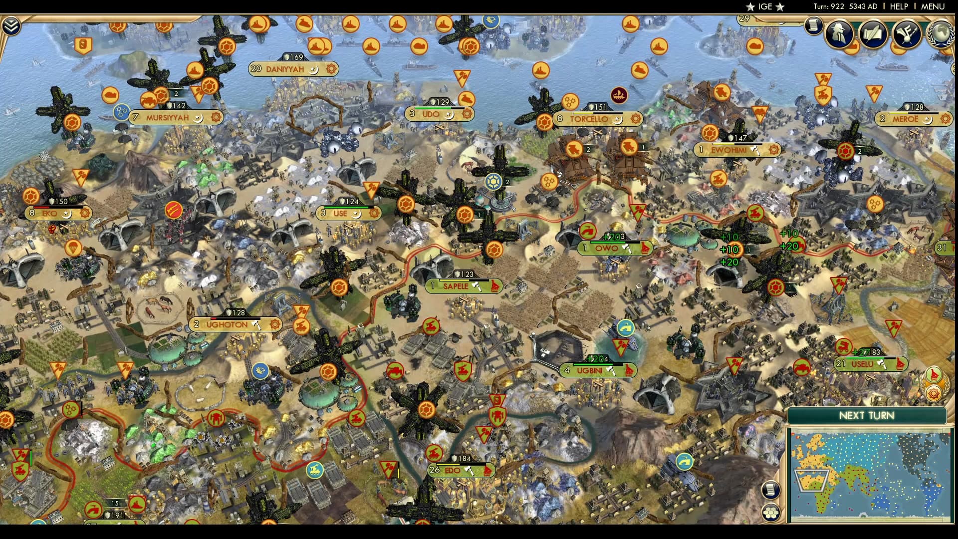 CBR In-Game Screenshot of A sandy peace