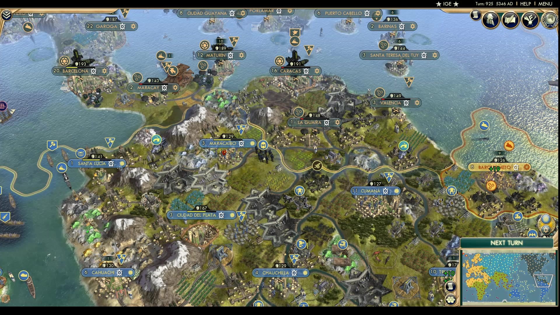 CBR In-Game Screenshot of Another peaceful continent (for now)