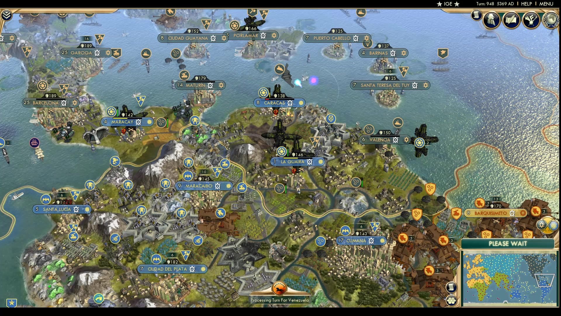 CBR In-Game Screenshot of La Reconquista del Robot