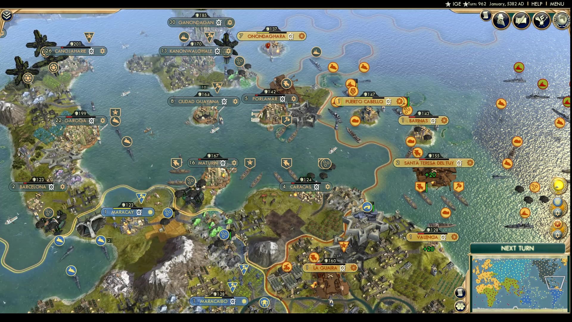 CBR In-Game Screenshot of A quick little war