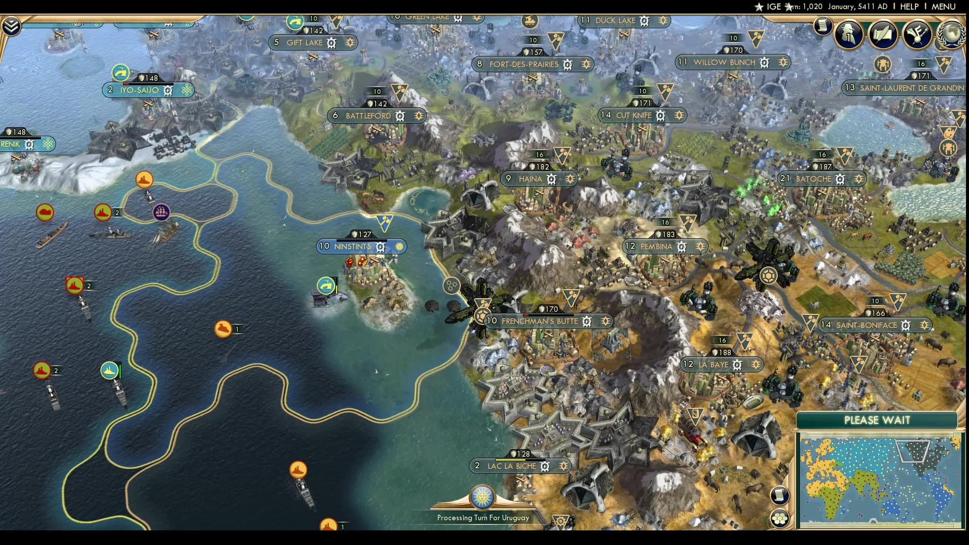 CBR In-Game Screenshot of Welcome to the puppet show!