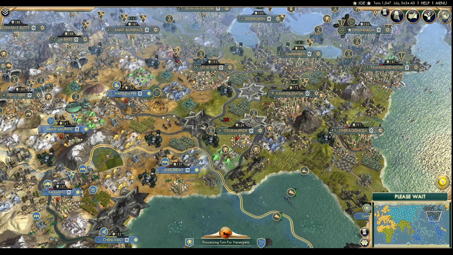 CBR In-Game Screenshot of The Guay keeps rising