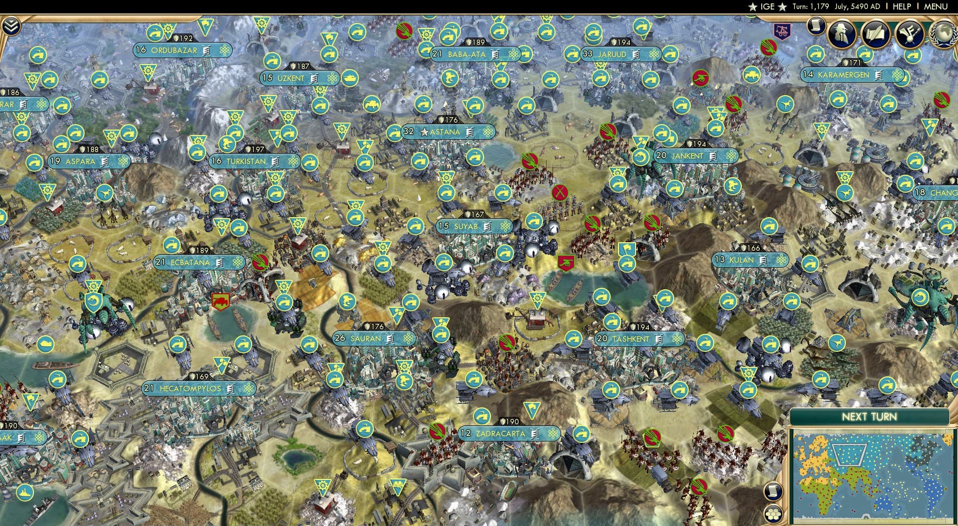 CBR In-Game Screenshot of 25