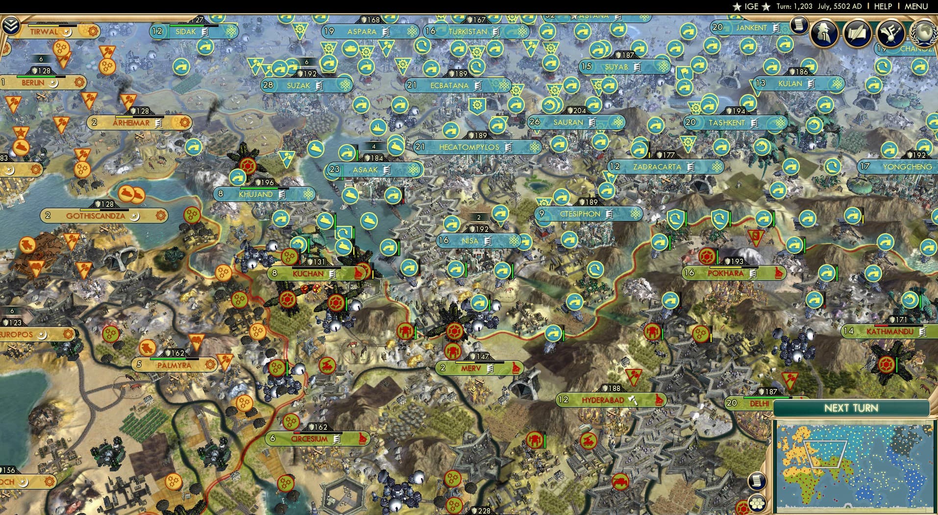 CBR In-Game Screenshot of 58