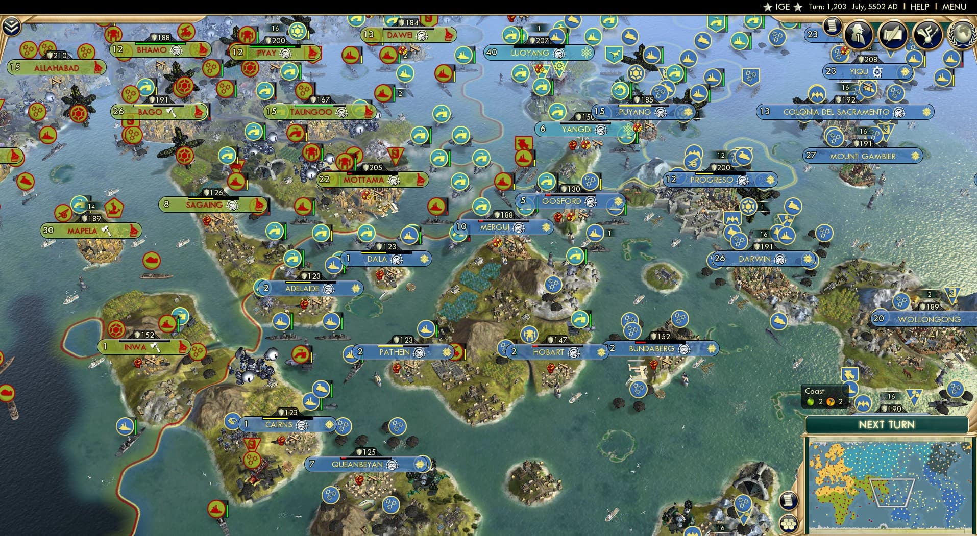 CBR In-Game Screenshot of 60