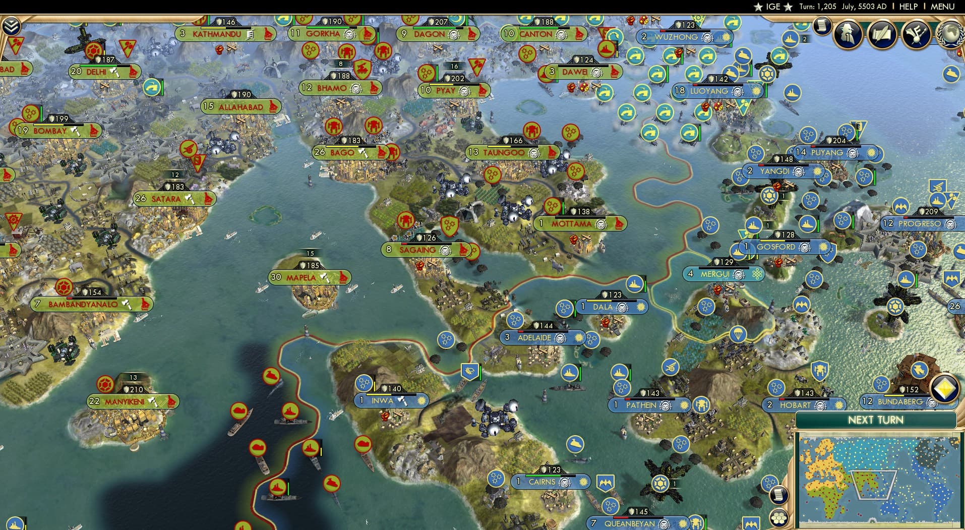 CBR In-Game Screenshot of 65