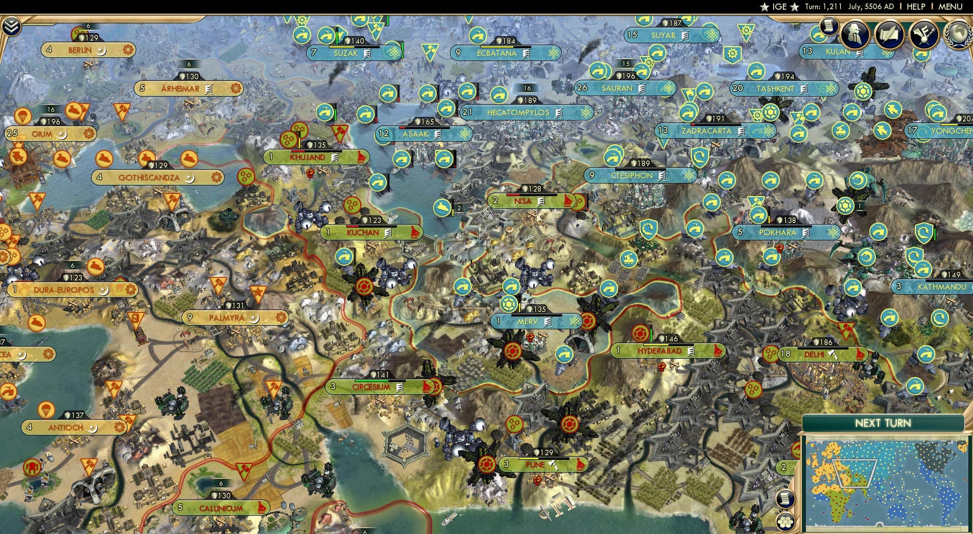 CBR In-Game Screenshot of 6