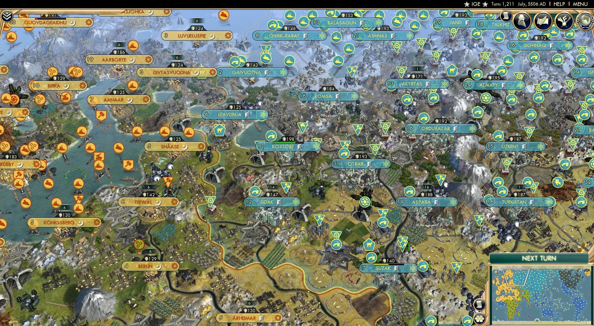 CBR In-Game Screenshot of 7