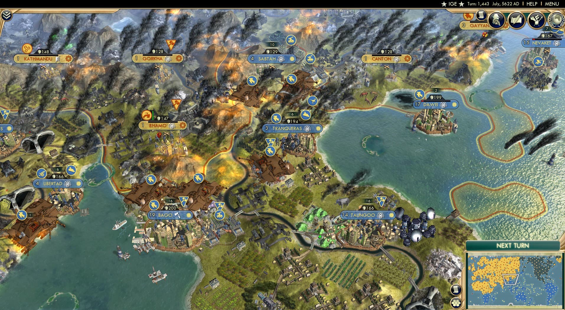 CBR In-Game Screenshot of 110