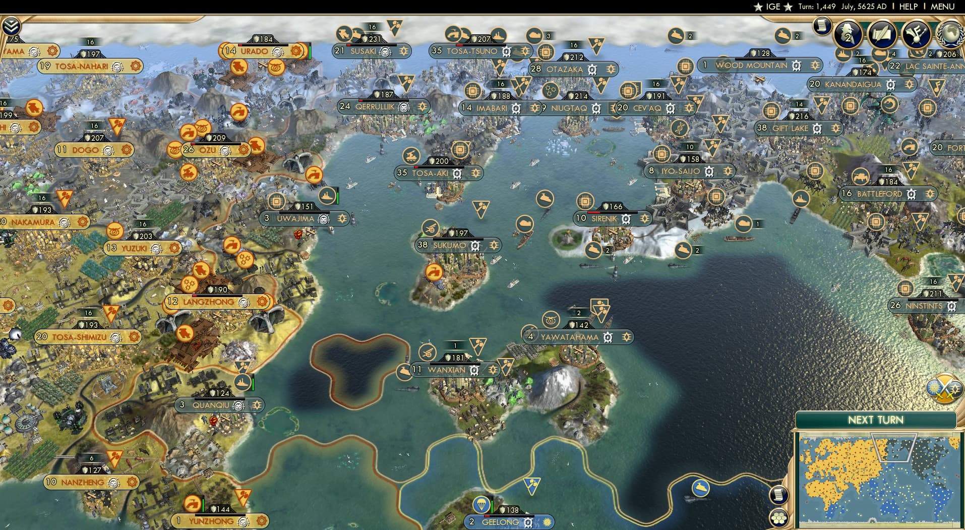 CBR In-Game Screenshot of 113