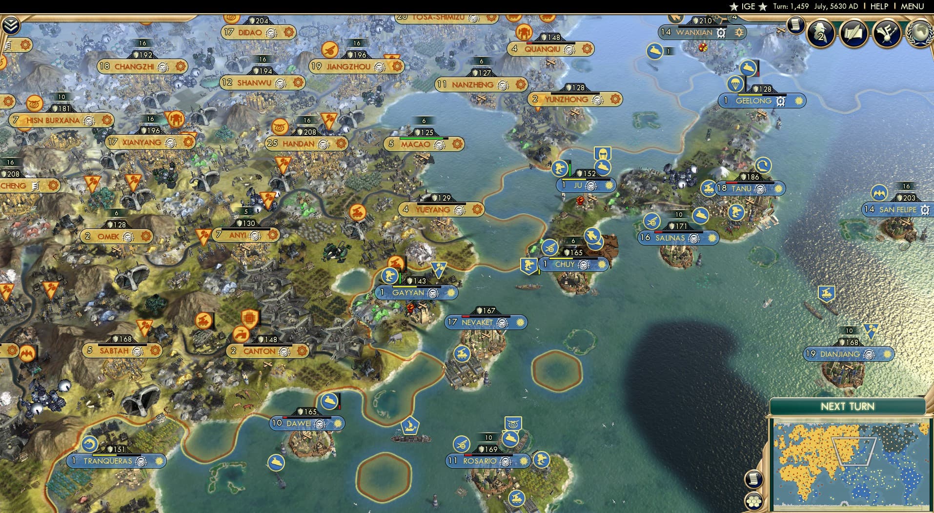 CBR In-Game Screenshot of 118