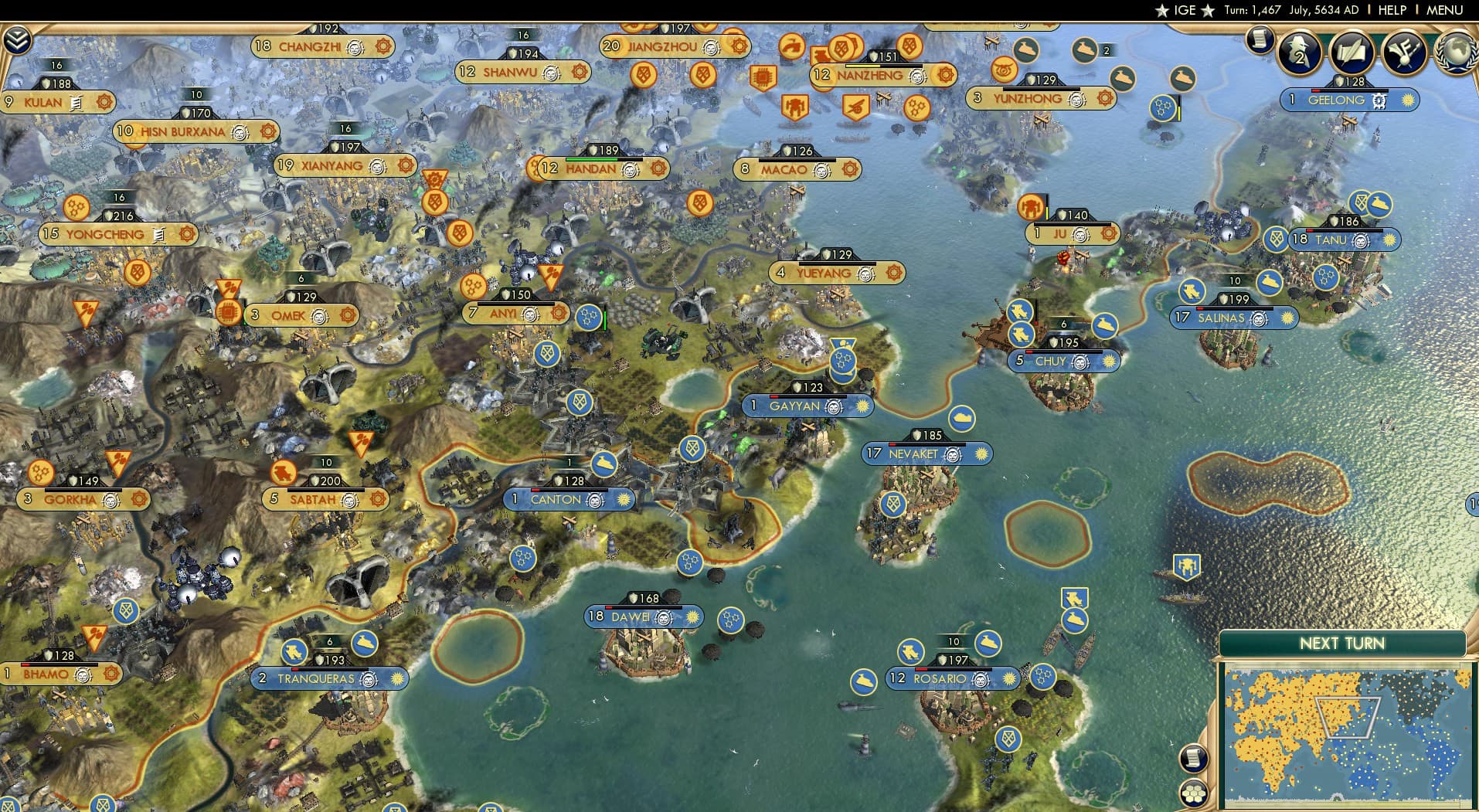 CBR In-Game Screenshot of 124