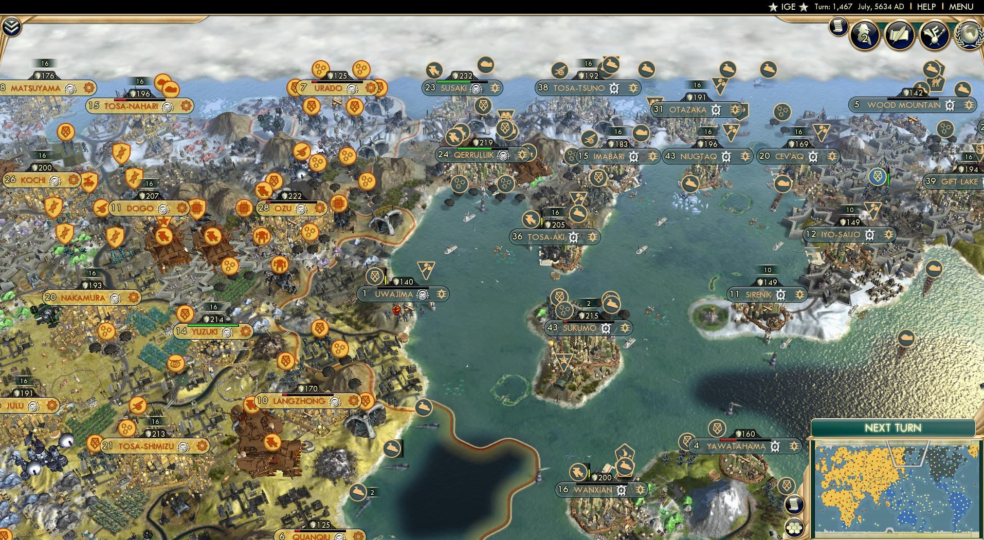 CBR In-Game Screenshot of 125