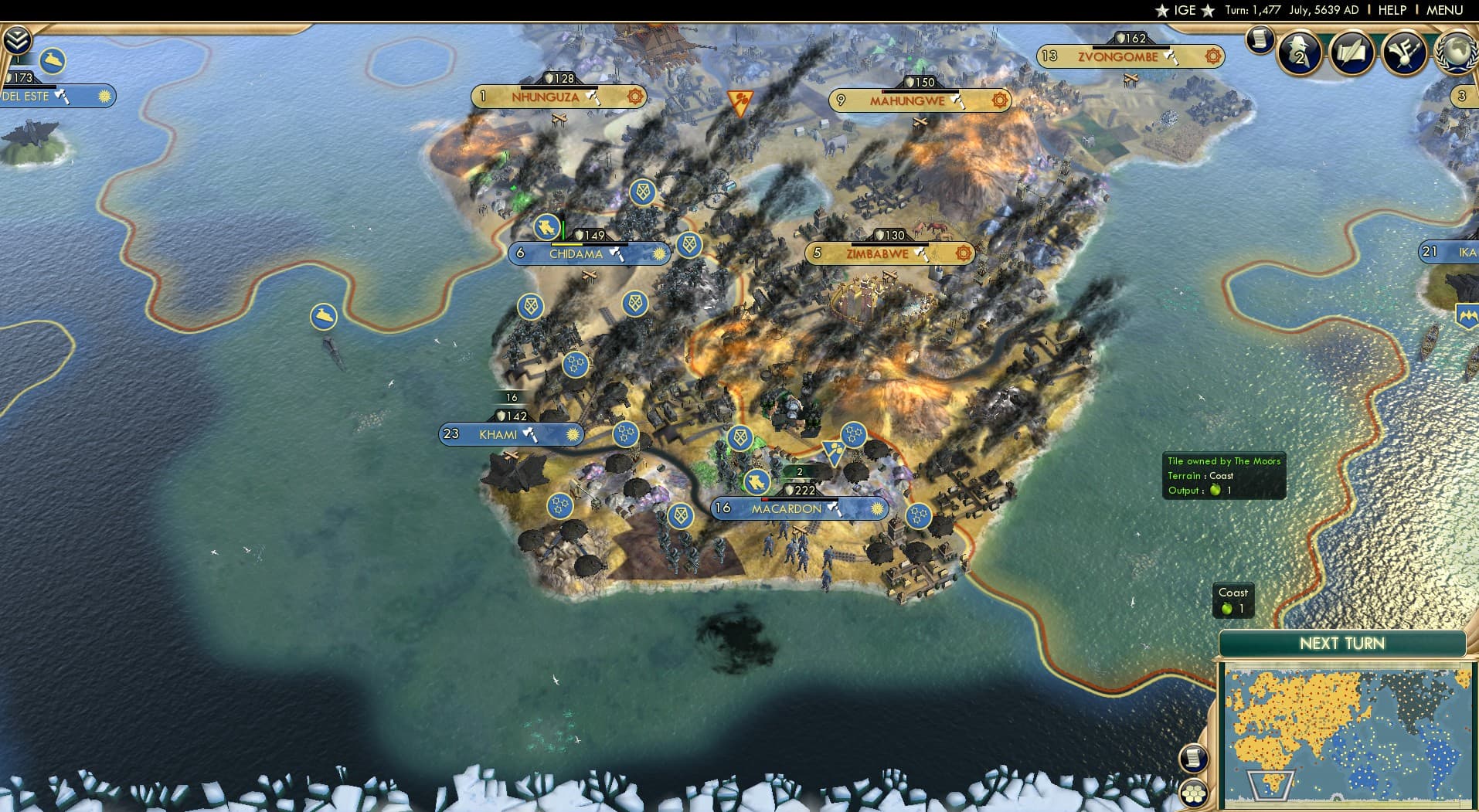 CBR In-Game Screenshot of 126