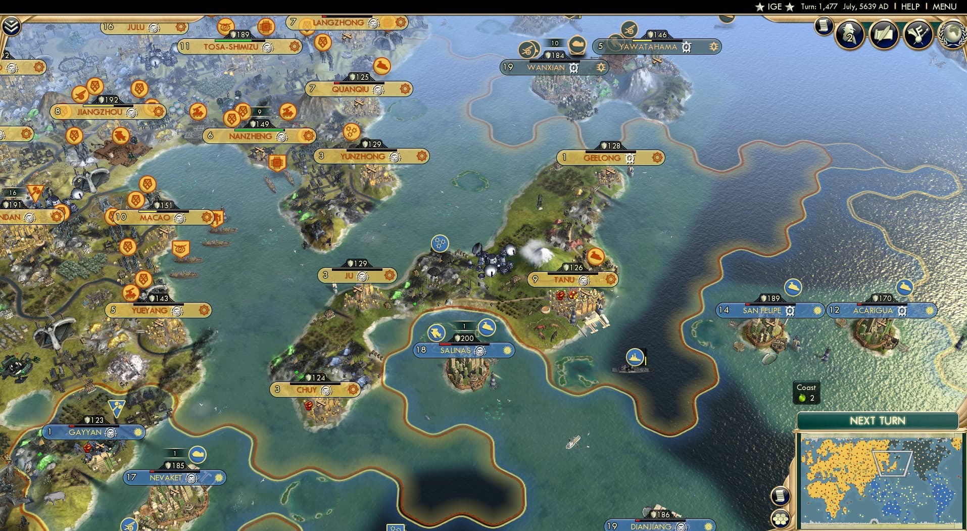 CBR In-Game Screenshot of 127