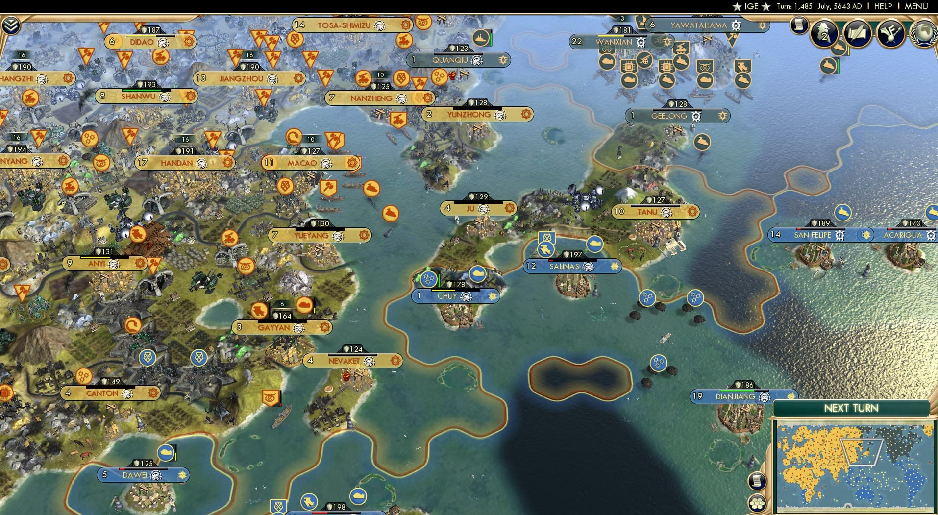 CBR In-Game Screenshot of 130