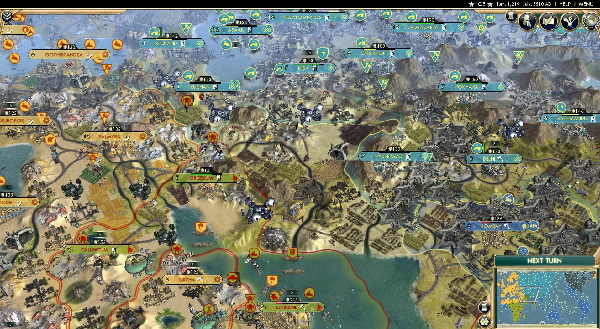 CBR In-Game Screenshot of 14