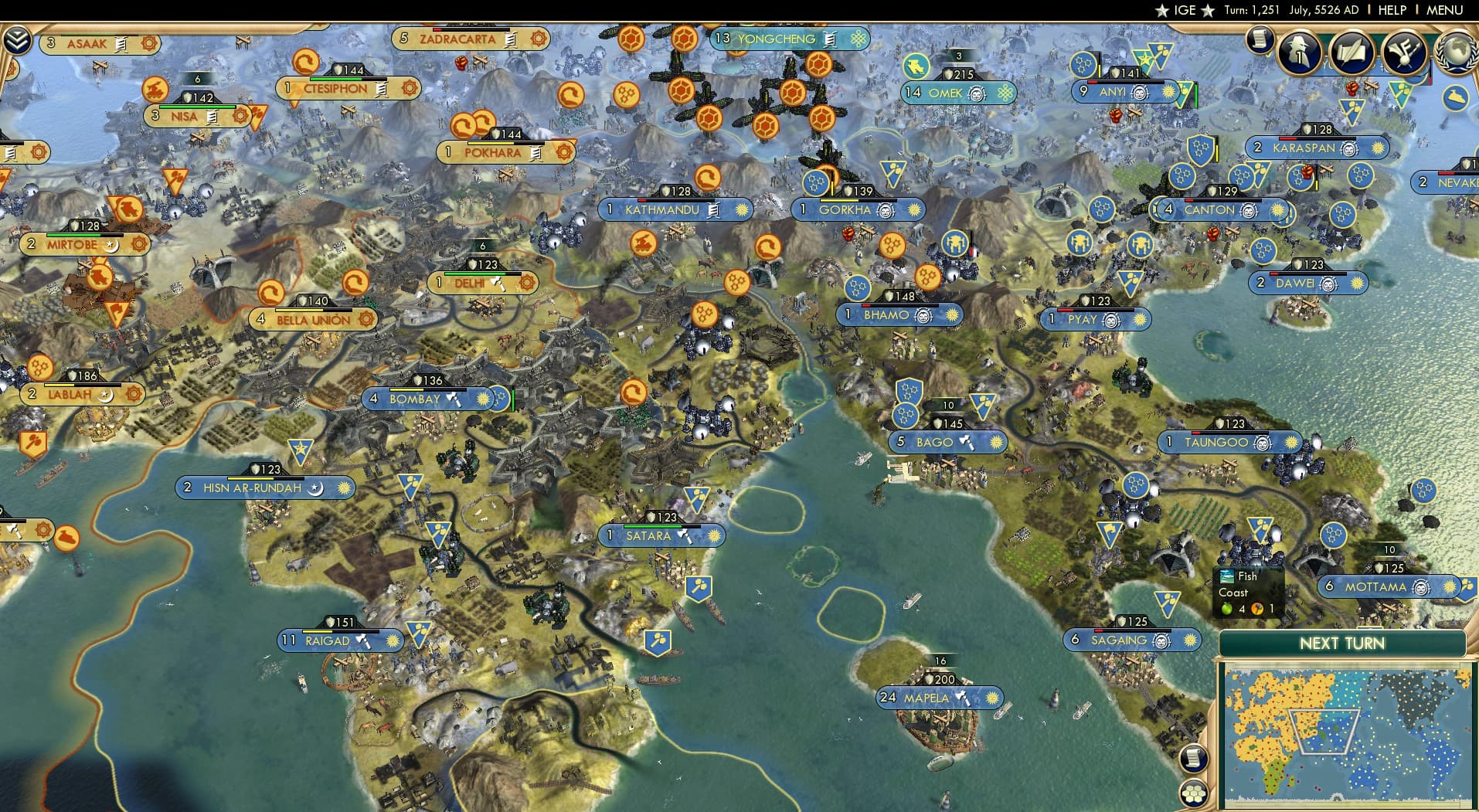 CBR In-Game Screenshot of 40