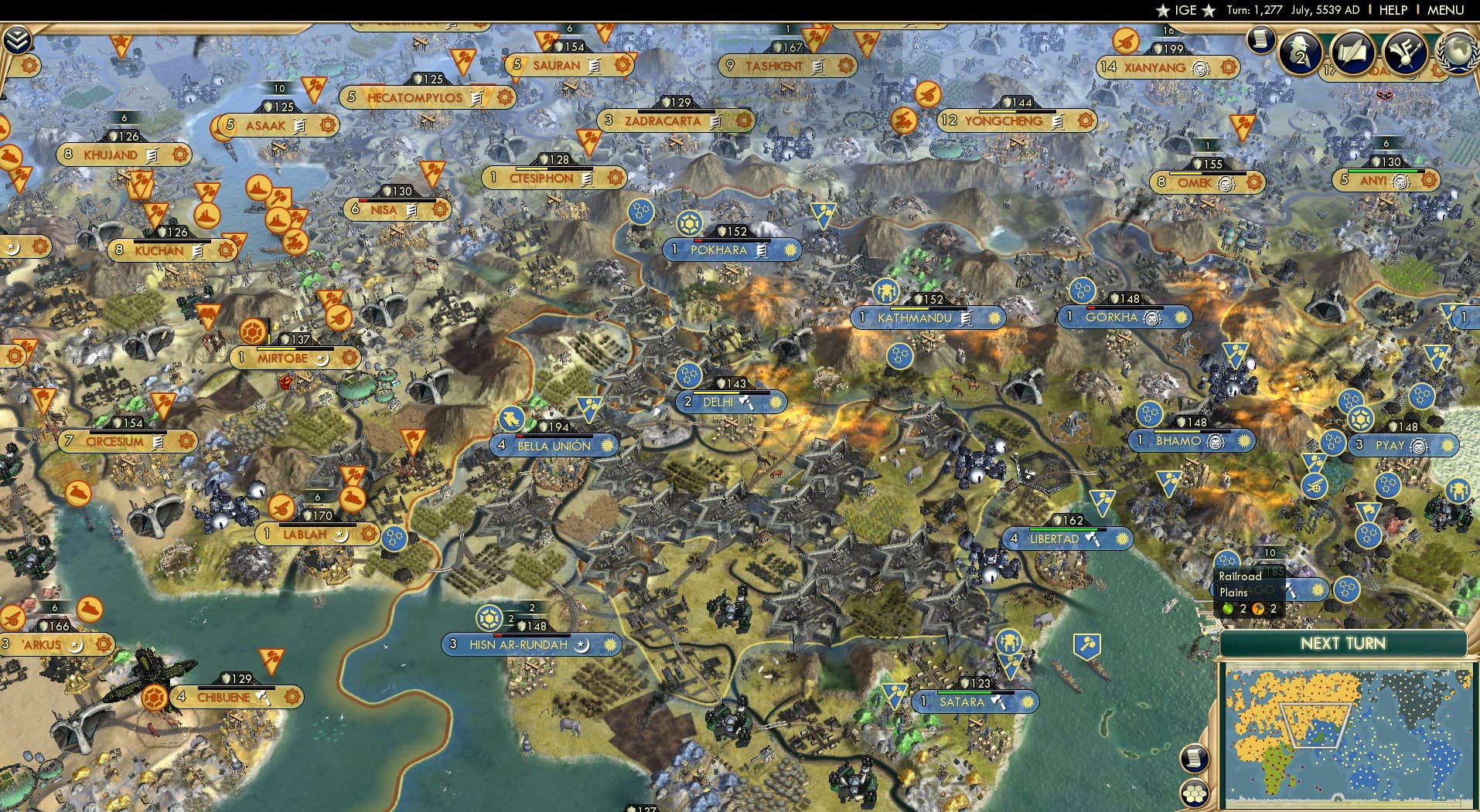 CBR In-Game Screenshot of 57