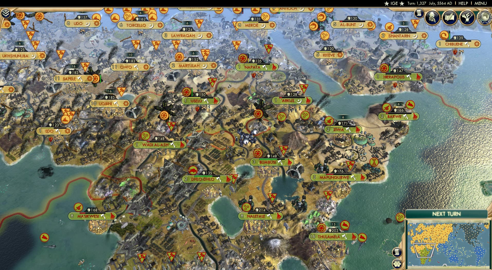 CBR In-Game Screenshot of 74