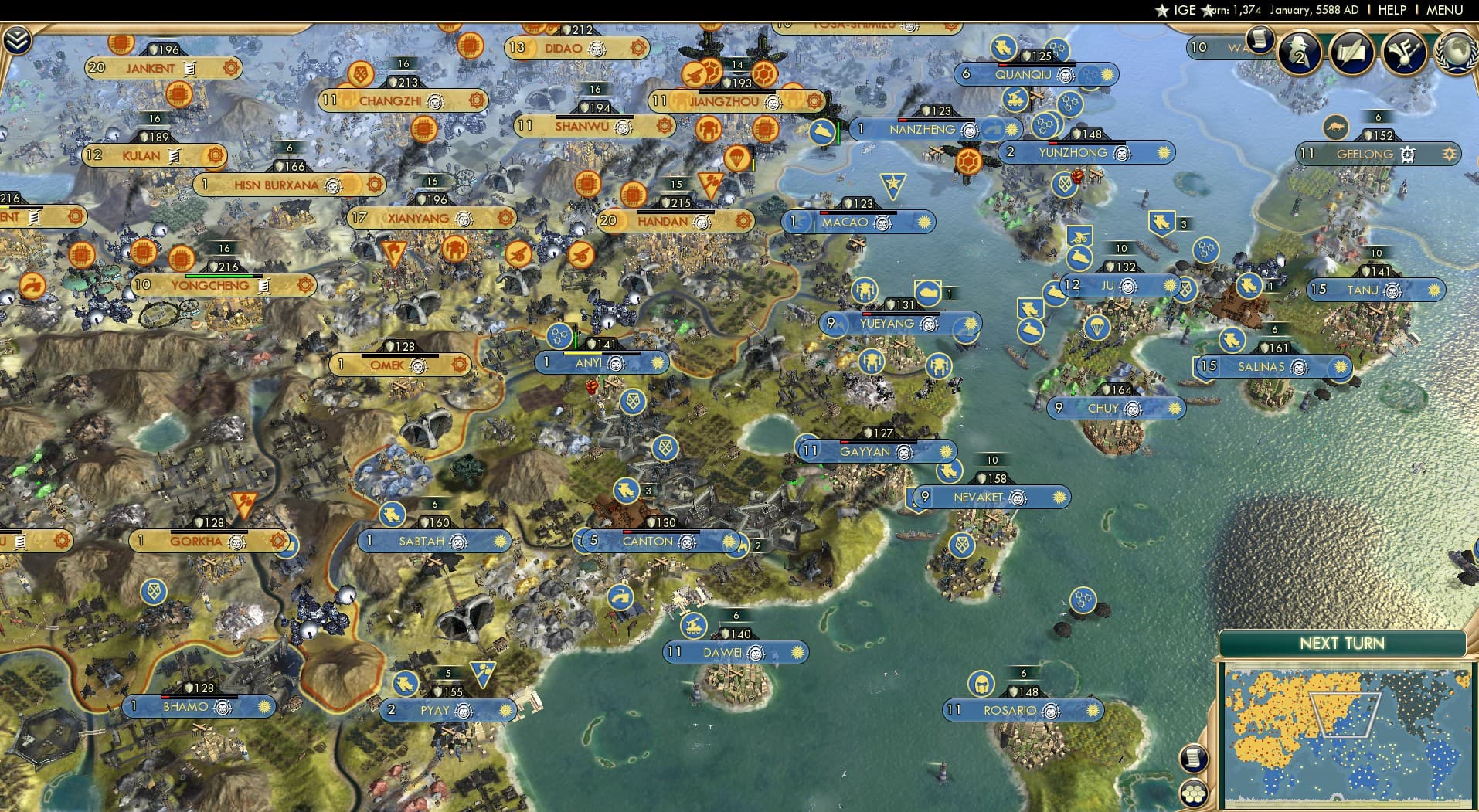 CBR In-Game Screenshot of 91