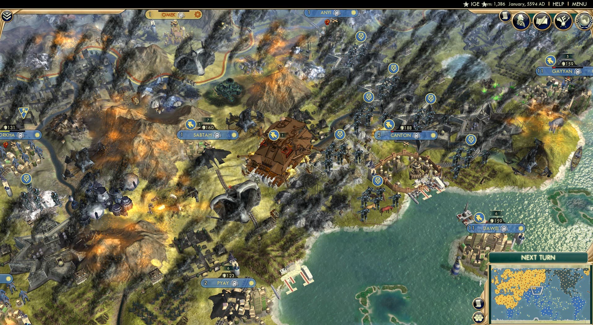 CBR In-Game Screenshot of 98