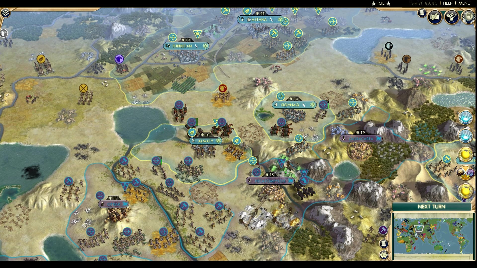 CBR In-Game Screenshot of All Other Countries are Run by Little Girls