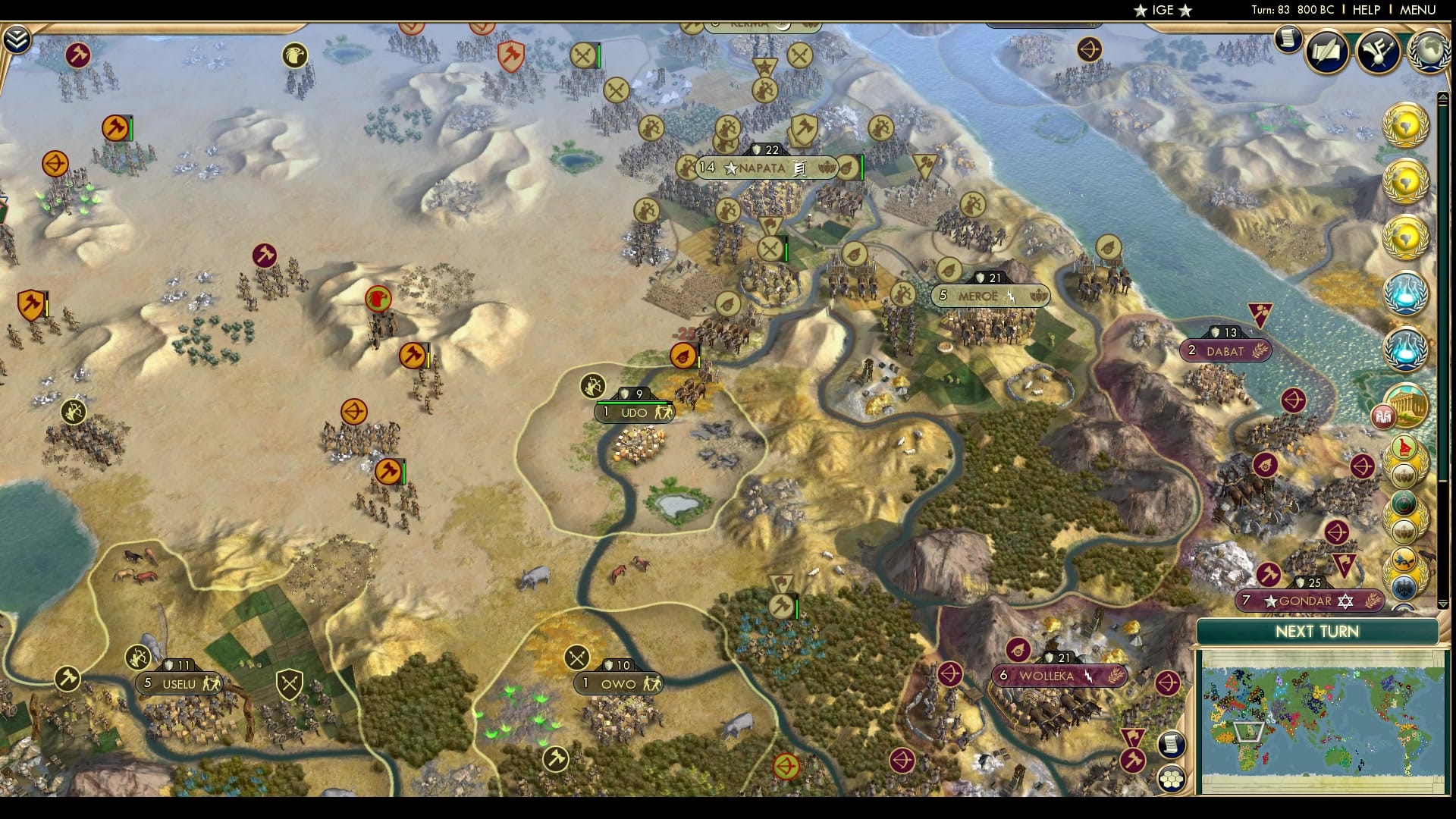 CBR In-Game Screenshot of Udo-No