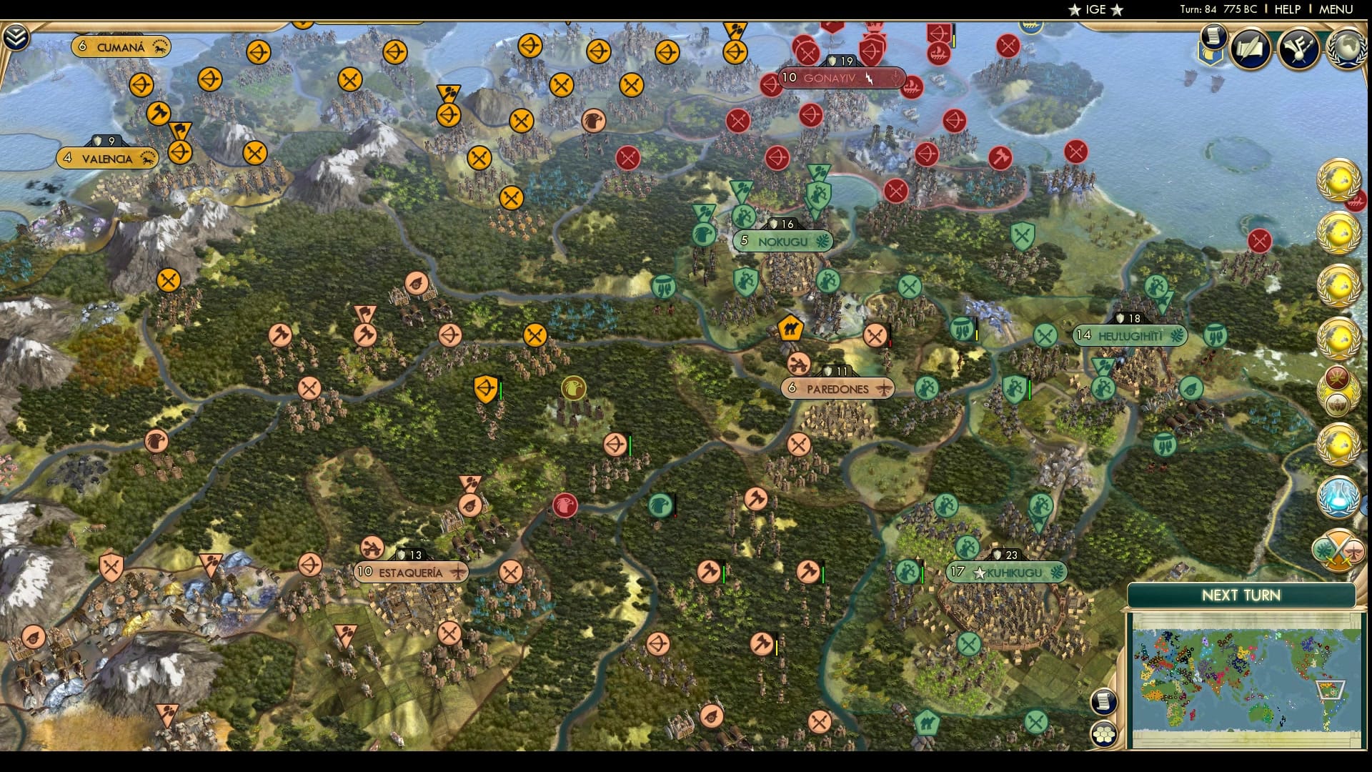 CBR In-Game Screenshot of Amazonia Prime