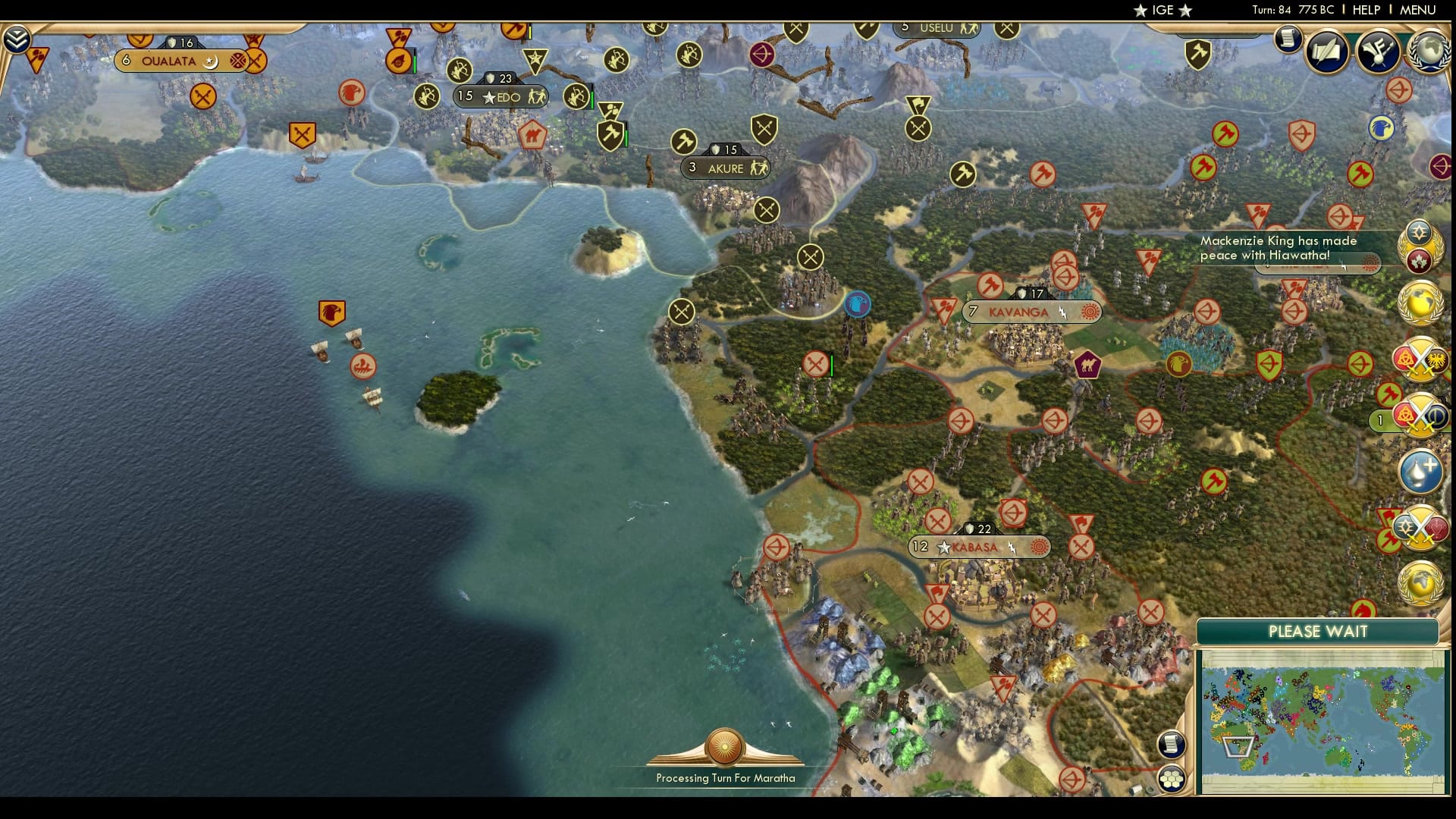 CBR In-Game Screenshot of Long Way from Home