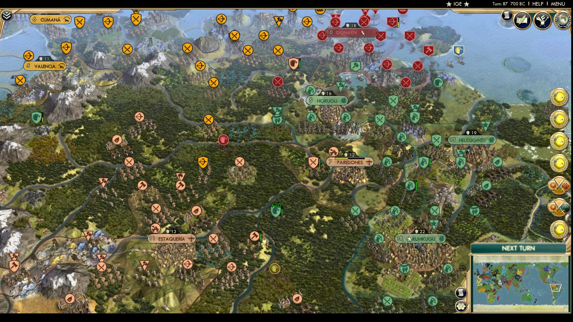 CBR In-Game Screenshot of Paredones my French