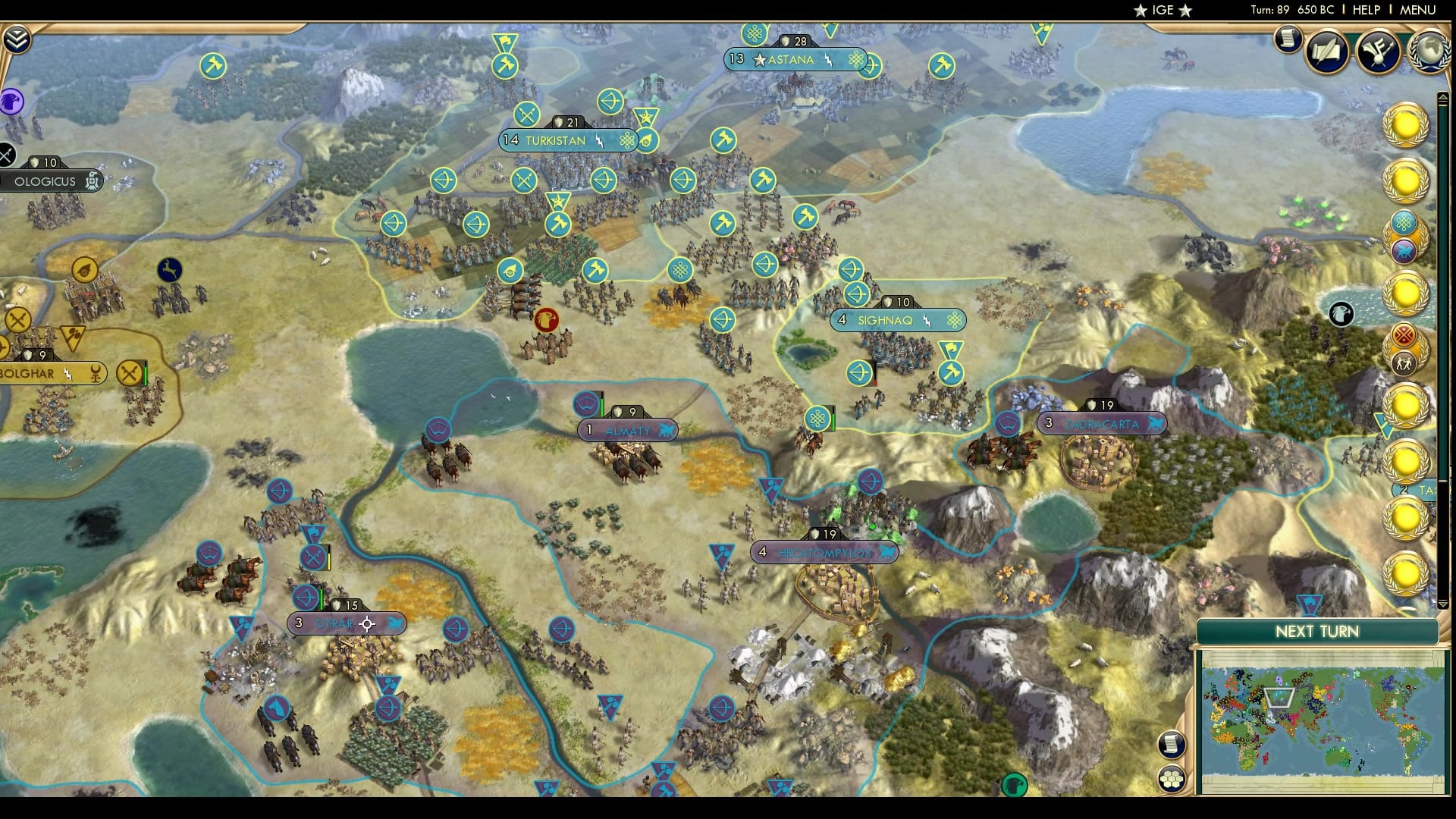 CBR In-Game Screenshot of Condescending Khan Descending