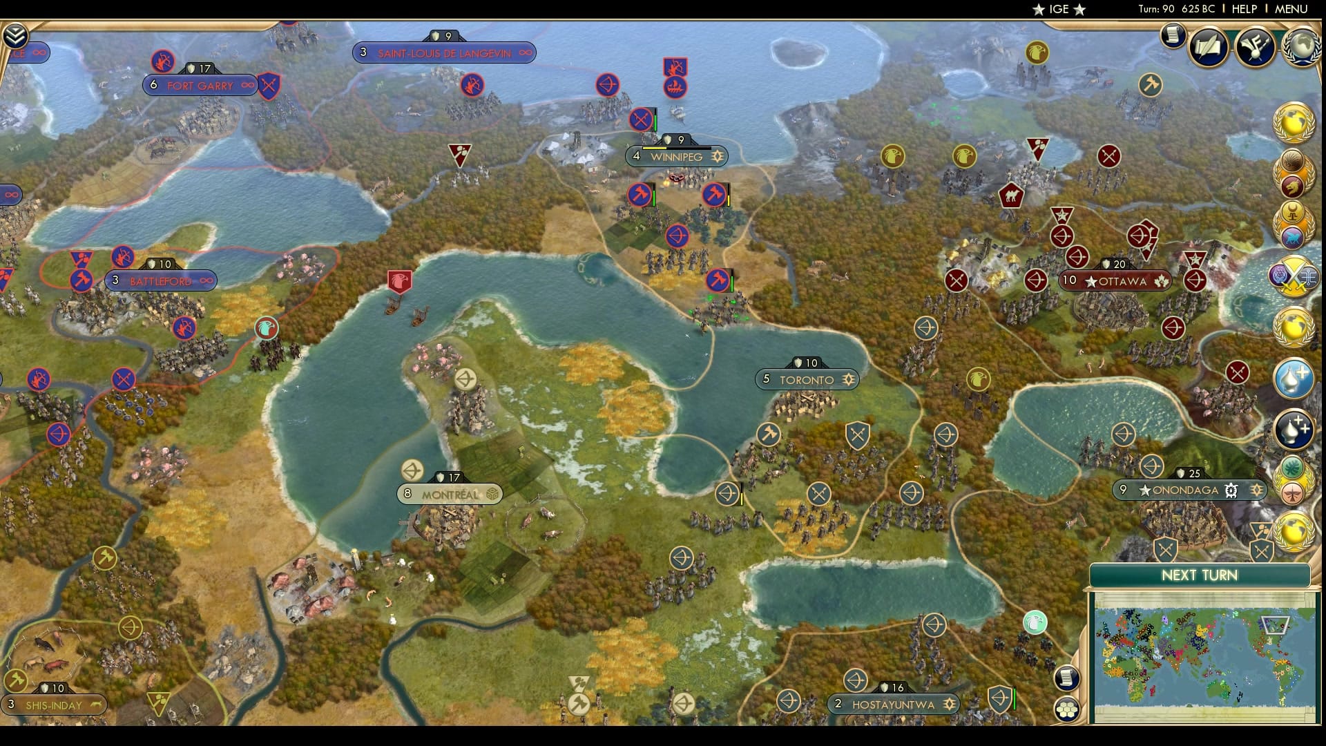 CBR In-Game Screenshot of Iroquois Delenda Est