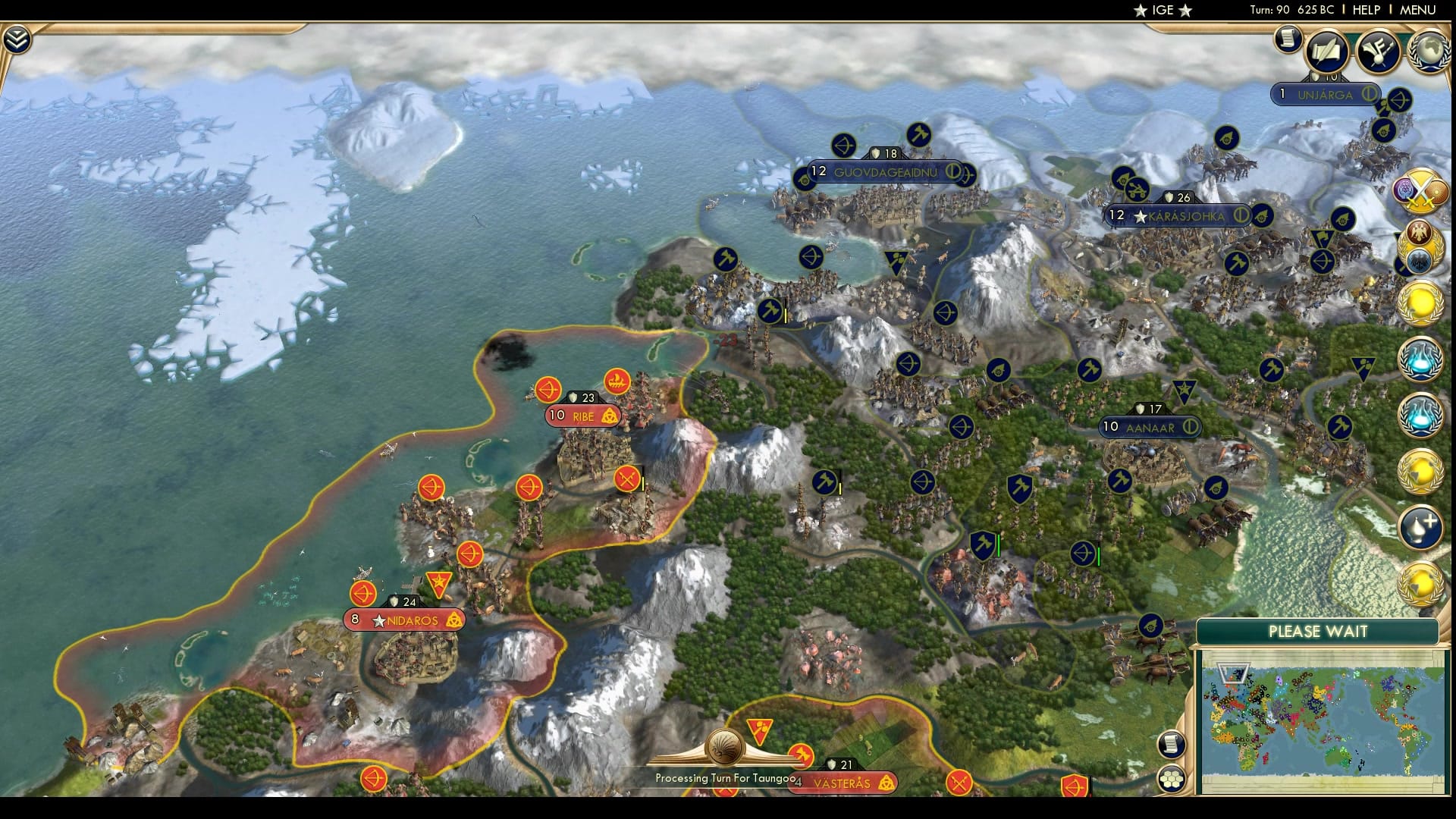 CBR In-Game Screenshot of Vikings and Boats?