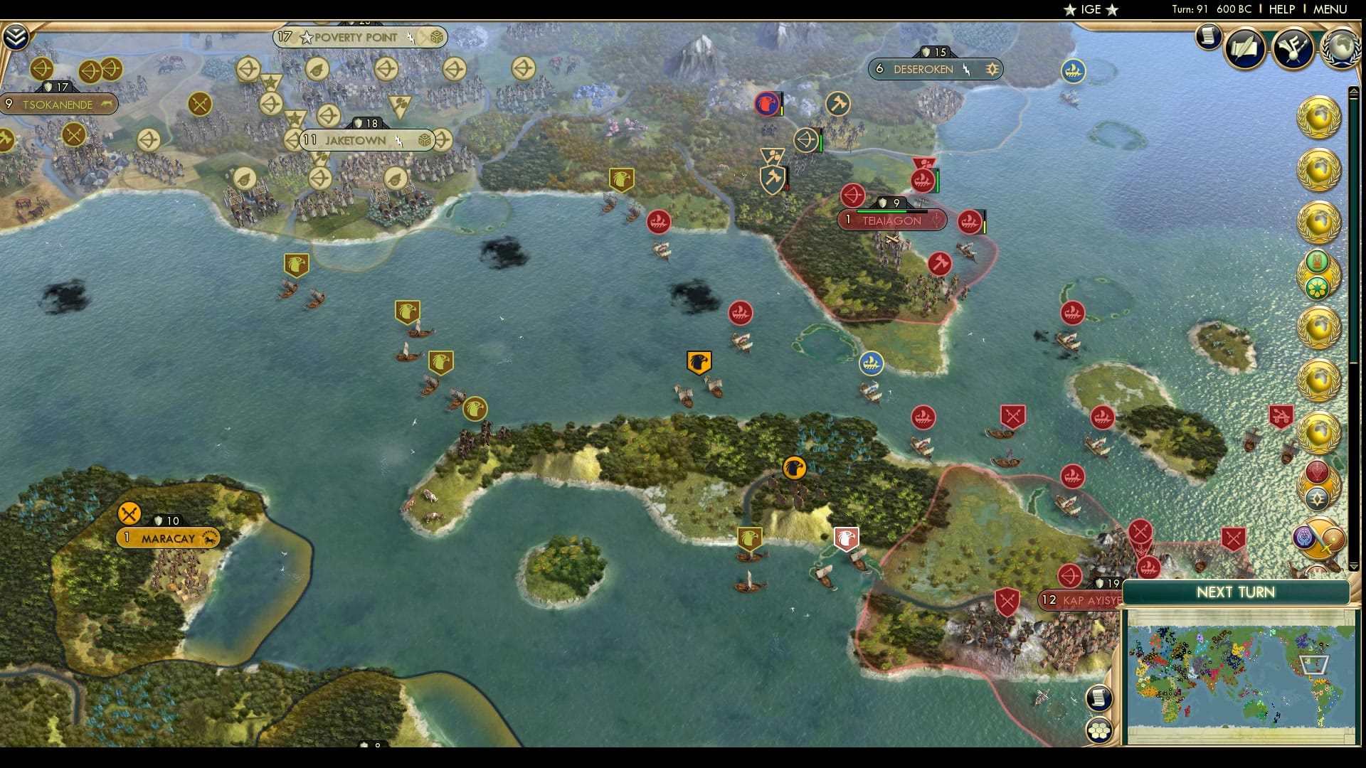 CBR In-Game Screenshot of That’s the Tea-iagon